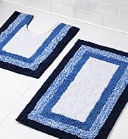 Graduated Border Bath & Pedestal Mats