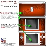 Colorburst Orange WraptorSkinz Skin kit fits Nintendo DS Lite (DS LITE NOT INCLUDED)