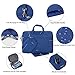 Evecase Laptop Dual Layer Soft Sleeve Bag Carrying Case Briefcase with Handle + Pouch Case and Mouse Pad for HP Stream 13 - Blue