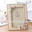 Delicate Florals Resin Rectangle Photo Frame 4"x6"