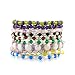Adjustable 6.5mm-7.5mm Assorted Colors Freshwater Pearl Bracelets