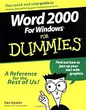 ISBN: 0764504487 - Word 2000 for Windows for Dummies