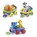 Fisher Price Amazing Animals Set of 3 Push & Pull Toys Zebra, Lion, Elephant & Giraffe