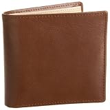 Leatherbay Double Fold Wallet with Coin Pocket - Tan Natural