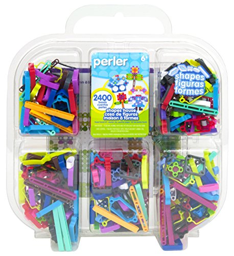 Perler beads perler shapes fused bead kit, multi shapes bucket