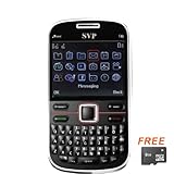 SVP IPro I6 Black (with micro 8GB Card)QuadBand, Qwerty keyboard Dual SIM Mobile Phone (Unlocked)