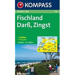 Kompass Karten, Dar�, Zingst, Fischland: Wandern / Rad