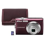 51AfmhpNkYL. SL160  Nikon Coolpix S4000 12 MP Digital Camera with 4x Optical Vibration Reduction  with Case and 2 GB Memory Card