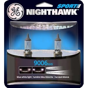 GE Lighting 9006NHS/BP2 Automotive Low Beam Light Nighthawk Sport Headlight Bulb (97701) 2 Lamps per Blister