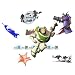Wallables 3D Wall D&eacute;cor - Buzz Light-year from Disney / Pixar Toy Story 1, 2 and academy award winning Toy Story 3, 3-Dimensional Soft Foam Toy Wall D&eacute;cor, Now with Bonus repositional decals!