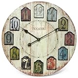UPC 731742141941 product image for Infinity Instruments Weathered Plank 24-Inch Wood Wall Clock | upcitemdb.com