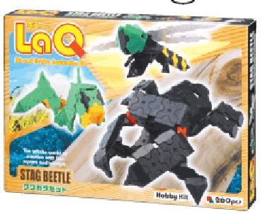 LaQ ホビーキット クワガタセット