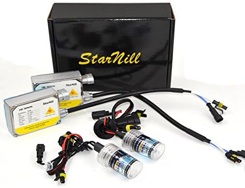 Starnill HID Xenon Conversion Kit "All Bulb Sizes and Colors" with Premium Ballasts (H7, 4300K)