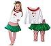 Bebone Baby Girls Santa Claus Cotton Outfits