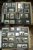 2. Weltkrieg Aus altem Fotoalbum ,4 Seiten mit insgesamt 36 aufgeklebten originalen Fotos .Der Soldat war in Norwegen,zu sehen sind General Dietl mit RK + Eichenlaub.Sein Flugzeug,eine Junkers mit Staffelabzeichen,der Aufklärergruppe 22,ebenso Motorrad mit Beiwagen auch mit Emblem,Gruppenfoto von Soldaten mit Orden,dabei auch 2 x Spanienkreuz