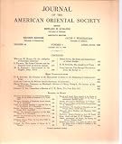 Journal of the American Oriental Society, Volume 83, Number 2, April-June 1963