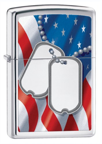 Zippo 2002690 Feuerzeug 250 Flag und Dog Tags Preisvergleich