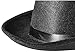 Fedora Gangster Hat, Black Pinched Hat Costume Accessory - NJ Novelty™