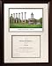 Missouri Tigers Framed Scholar Diploma Frame with Lithograph