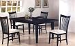Cappuccino Hardwood 5 Piece Dining Set