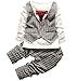 JIANLANPTT Baby Boy Formal Party Wedding Tuxedo Waistcoat Outfit Suit