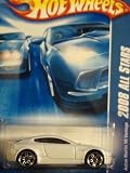 Hot Wheels Aston Martin V8 Vantage white Pr5 wheels #50 2008 1/64
