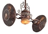  : Old World Traditional Gyro Fan - F502-BCW Ceiling Fans BY Minka Aire Ceiling Fan