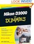 Nikon D3000 For Dummies