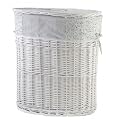 W�schekorb Wei� Weide Landhaus, Gr��e:S-49x32x45
