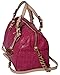 Michael Kors Grayson Chain Medium Monogram Satchel Bag Peony Pink Leather