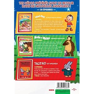 Maison des petits - Coffret : Masha et Michka - Première rencontre + Oui-