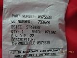 Morso Panther Squirrel Stove Thermocouple 0575539