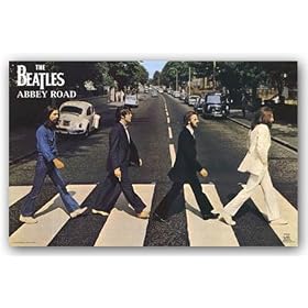 The Beatles Products THE BEATLES - ABBEY ROAD POSTER