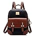 Tinksky® New Arrival Korean Fashion Bag Vintage Backpack College Students Schoolbag (New Version Black)