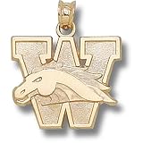 Western Michigan University New W Bronco 5/8 Pendant (14kt)