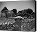 Ruins in the Burren County Clare Ireland Canvas Print / Canvas Art - Artist Teresa Mucha