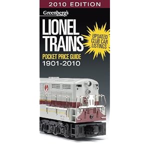 Lionel Trains Pocket Price Guide 1901-2010 (Greenberg’s Pocket Price Guide Lionel Trains) (Paperback)