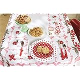 Cherries in Pink Tablecloth