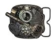 Key To Your Crystal Heart Artisan Belt Buckle