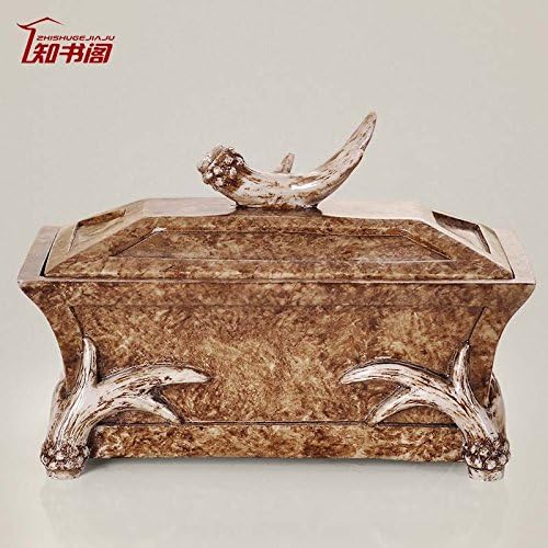 Deluxe Resin Jewelry Organizer Box Storage Cabinet Chest Armoire Case , imitation marble
