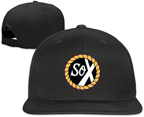 RUUYIIP Men' S Chance The Rapper Sox Snapback Cap Black One Size