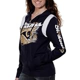 NFL Reebok St. Louis Rams Women's Logo Splash Hoodie - Navy Blue (Small)