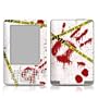 Crime Scene Revisited Design Protective Decal Skin Sticker for Amazon Kindle 2 E-Book Reader (2nd Gen)
