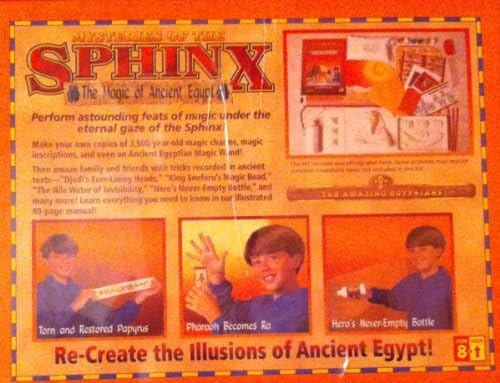 Mysteries of the Sphinx Magic Set Mysteries of Ancient Egypt Age 8 Years +