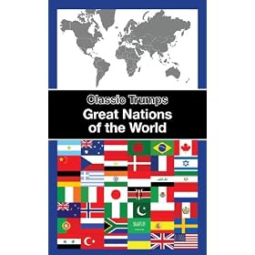 Great Nations of the World Classic Trumps Card Game