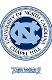 University of North Carolina (Logo) Art Poster Print - 24 X 36
