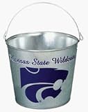 Kansas State Wildcats 5 Quart Metal Pail