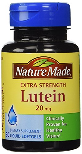 Nature Made Extra Strength Lutein, 20 mg, 30 Liquid Softgels Nature Made Extra Strength Lutein, 20 mg, 30 Liquid Softgels