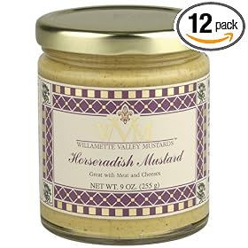 Willamette Valley Mustards And Marinades Dill Mustard, 9-Ounce Jars (Pack of 12)