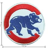 Chicago Cubs Sport Logo IV Emrbroidered Iron on Patches From Thailand